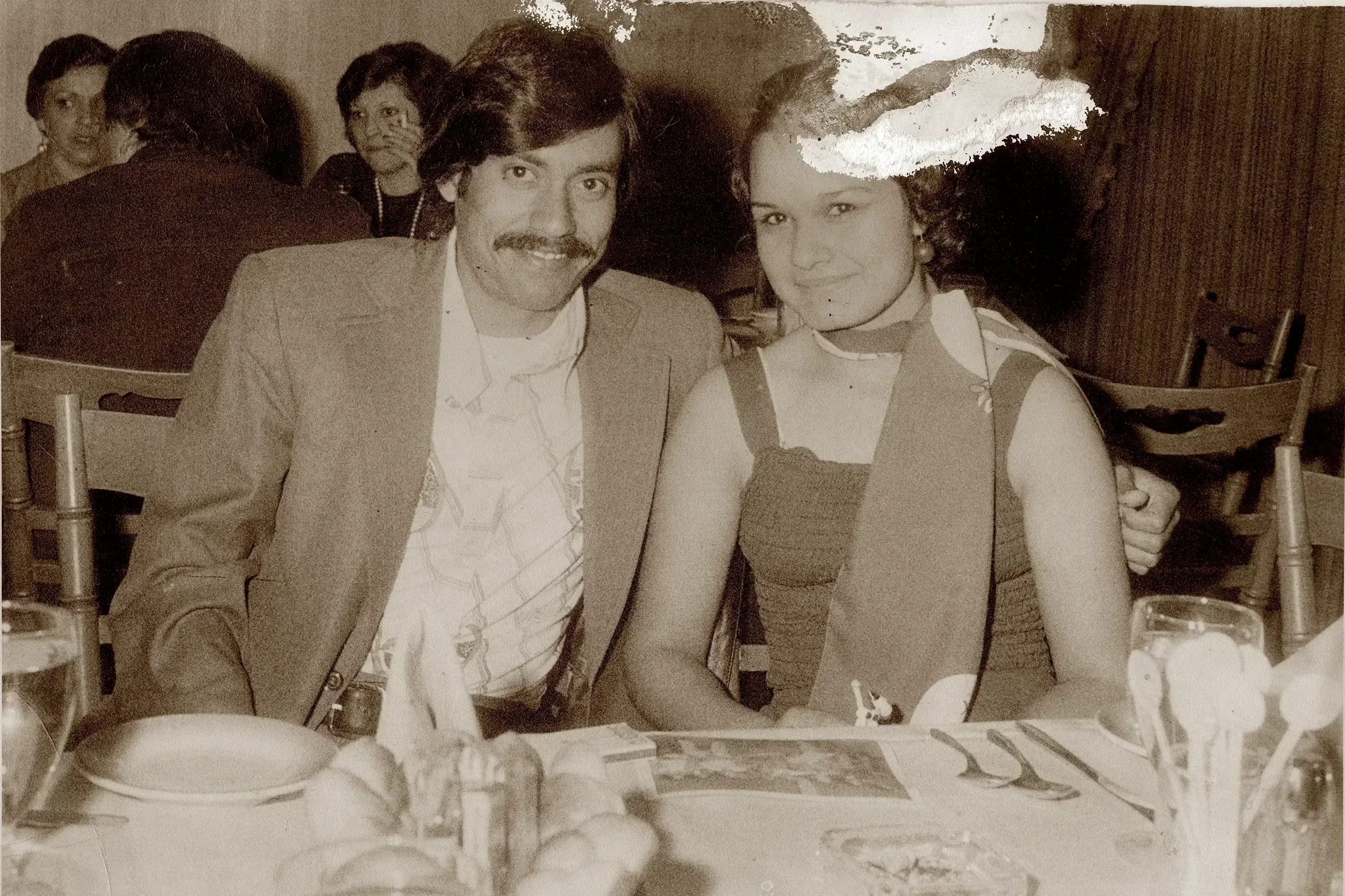 Antes - Reparación y colorización
